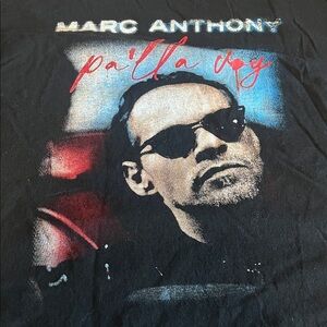 Marc Anthony Tour Graphic TShirt Black Size XL